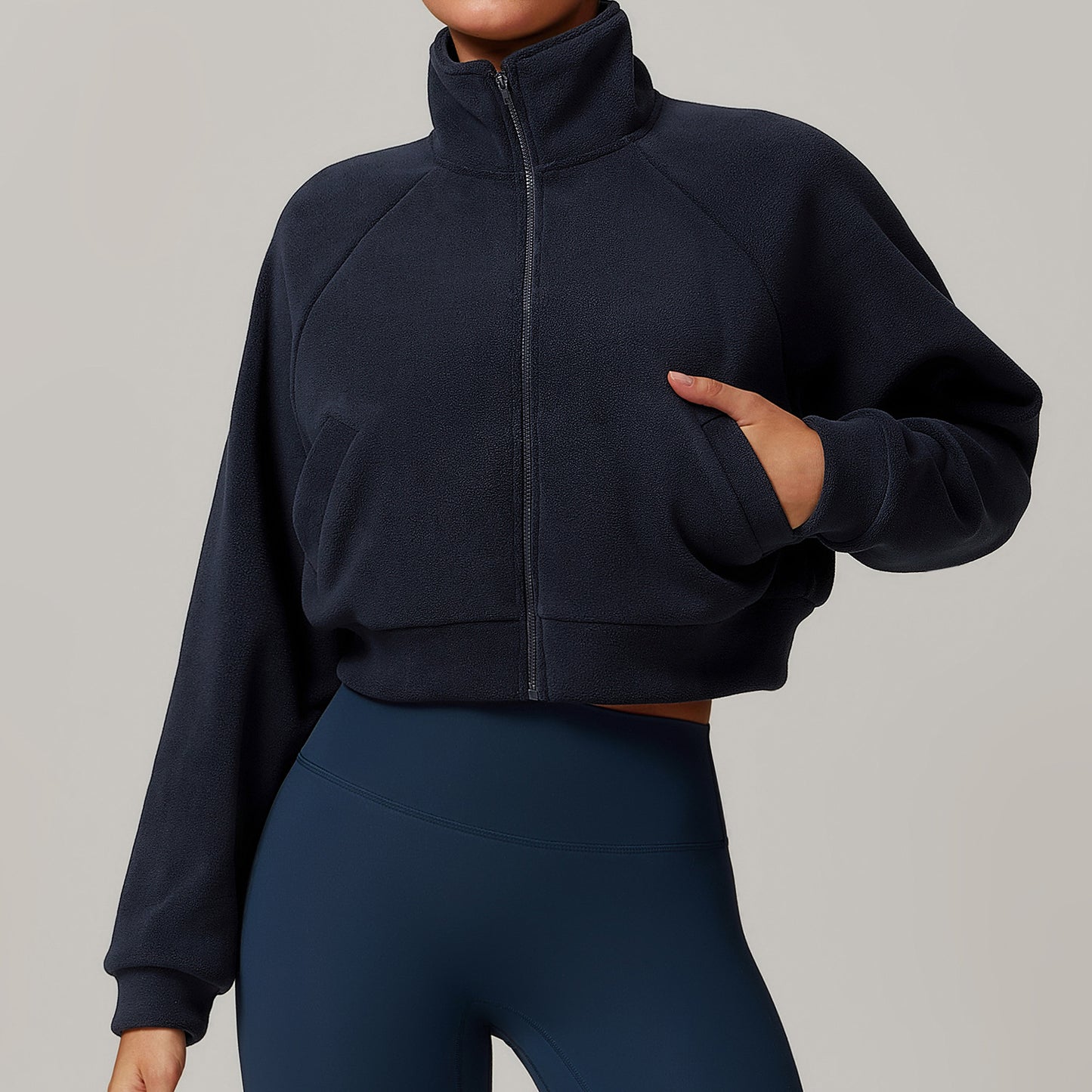 Women's Cozy-Core Fleece Yoga Jacket