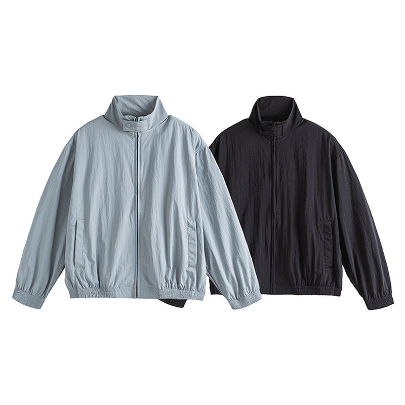 Men's Solar Shield Windproof Zipper Jacket